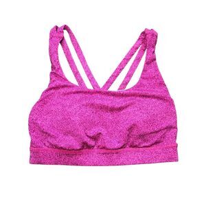 Lululemon Energy Bra - Sparkle Pink